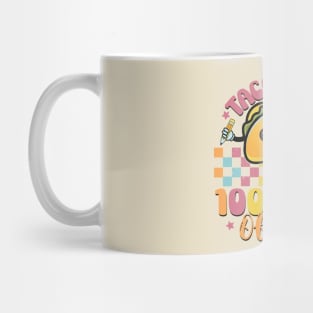 Taco about 100 Days of School -Funny Kawaii Taco Mug